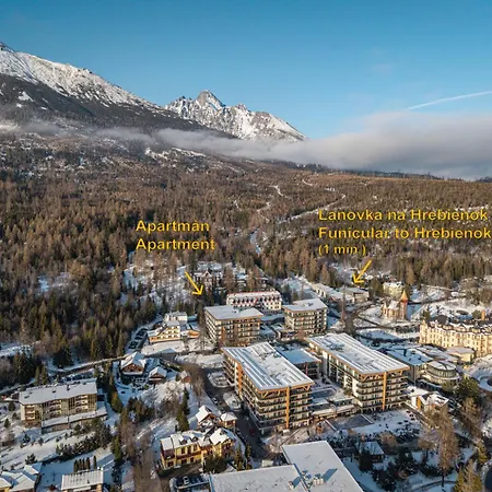 Lejlighed A205 Hrebienok Stary Smokovec With Garage Vysoké Tatry