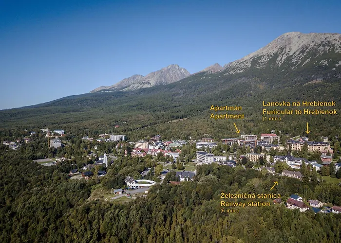 A205 Hrebienok Stary Smokovec With Garage Apartment *